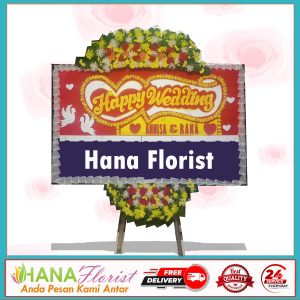 bunga papan pernikahan jatiasih